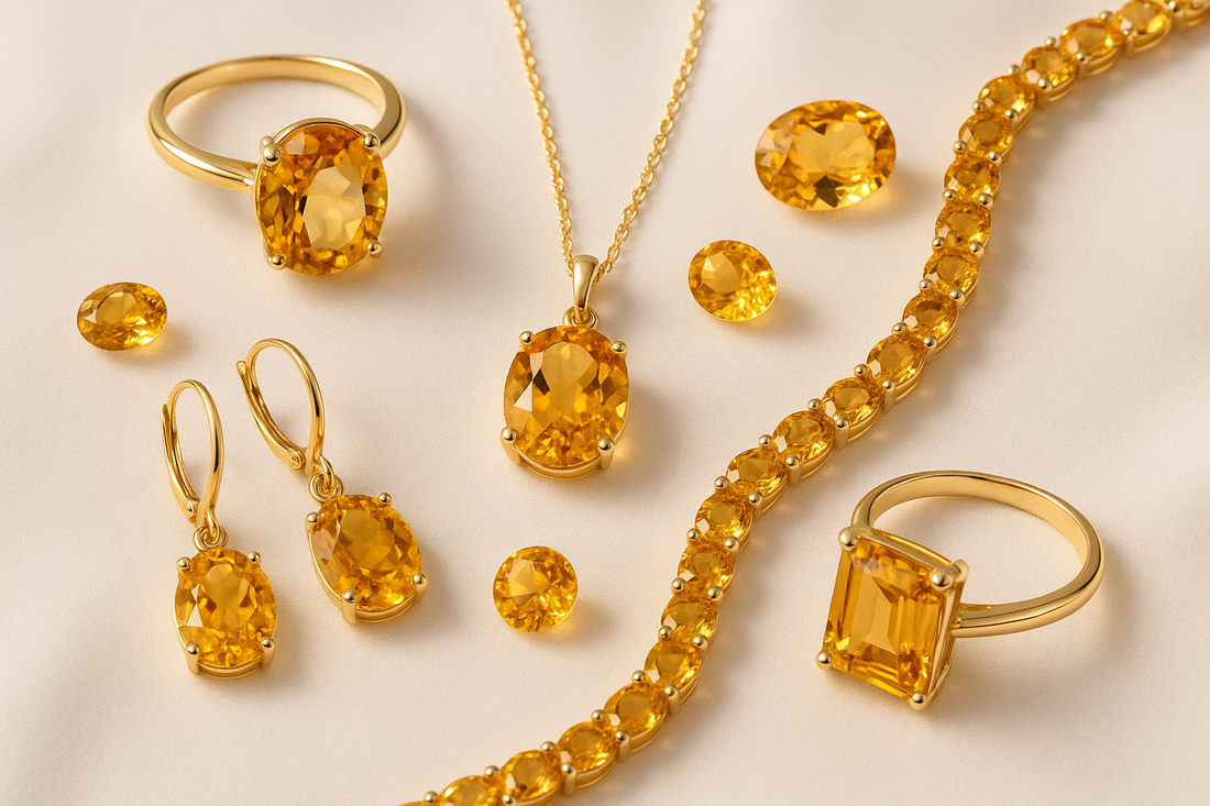 Citrine: November Birth Stone of Happiness, Wealth, and Success.