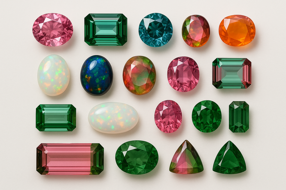 October Birthstone Opal and Tourmaline Meaning and Buying guide