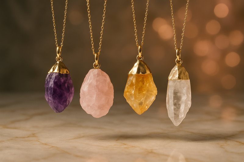 Crystals Healing Pendants
