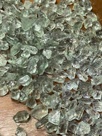 500 Grams Facet Rough Prasiolite for Faceting | Green Amethyst