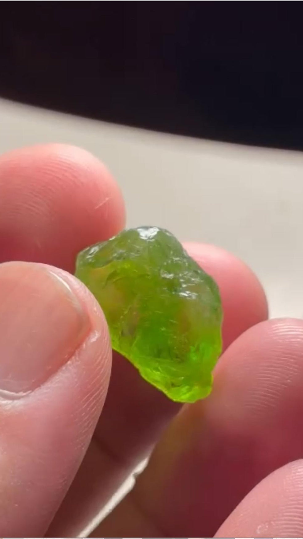 You May Also Like This Facet Grade Rough Peridot Stone