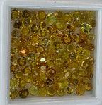 23.46 Carat Round Brilliant Yellow Sapphire Loose Stones