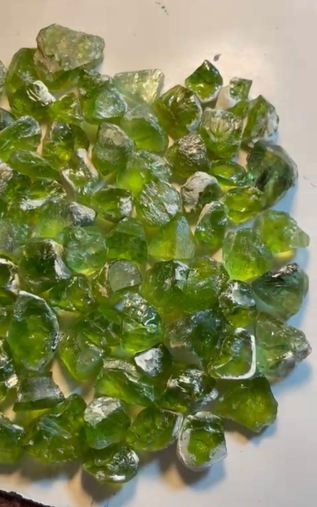 200 Grams Rough Peridot Stone Lots For Faceting