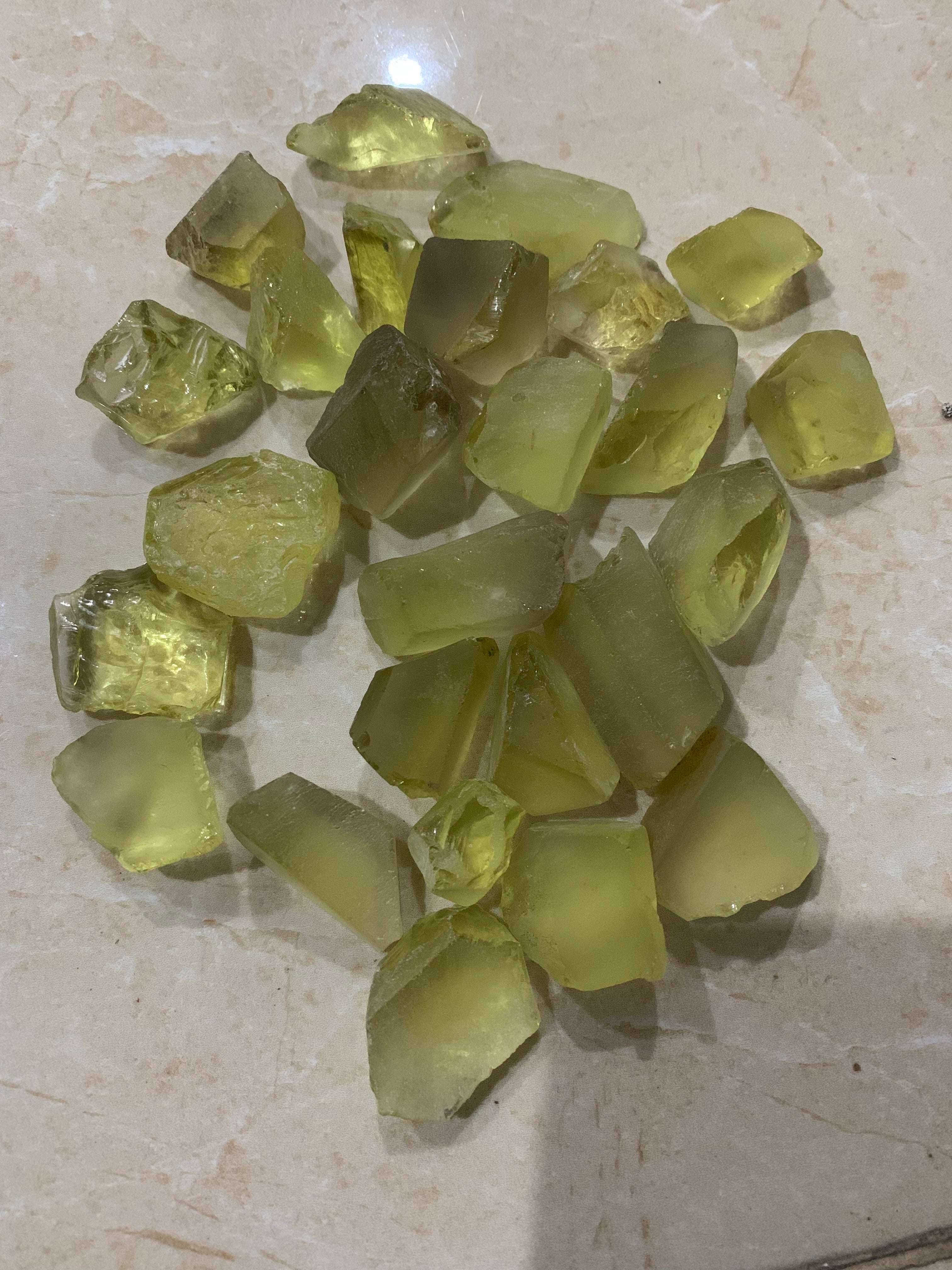 179 Grams Facet Rough Lemon Quartz Deal