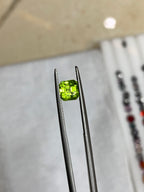 1.6 Carat Cushion Cut Green Peridot Loose Stone