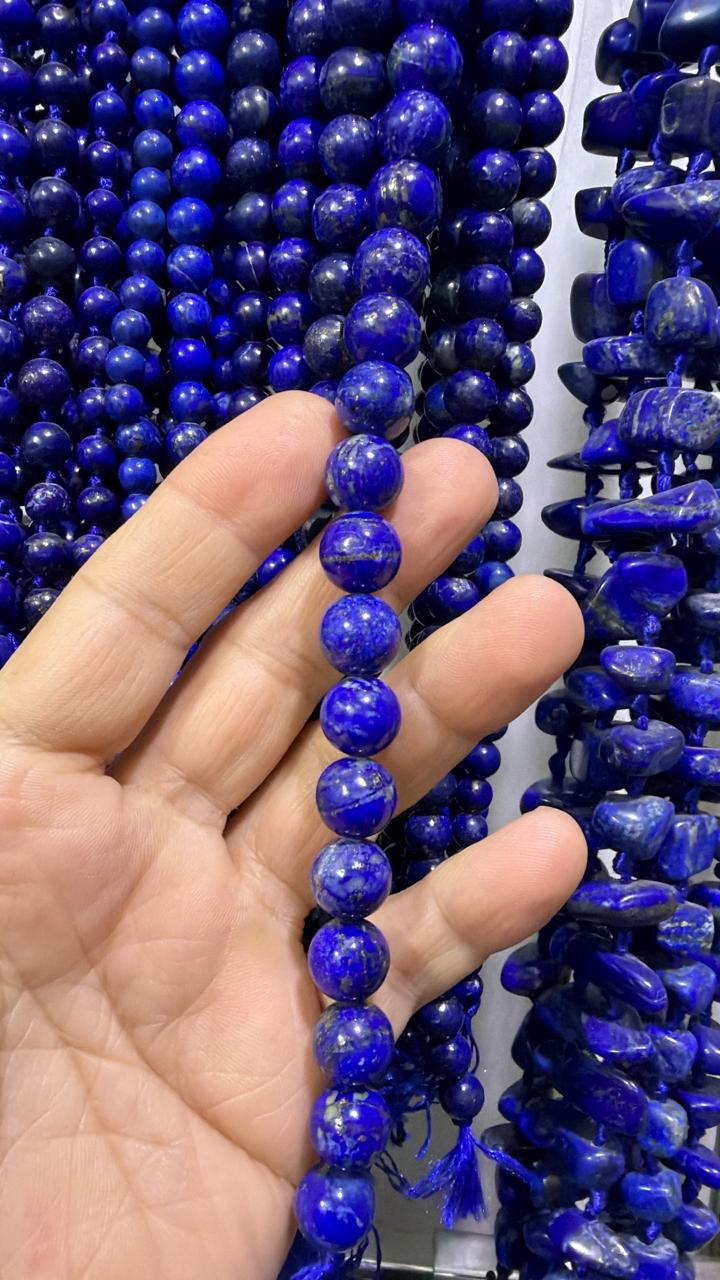 Natural Lapis Beads