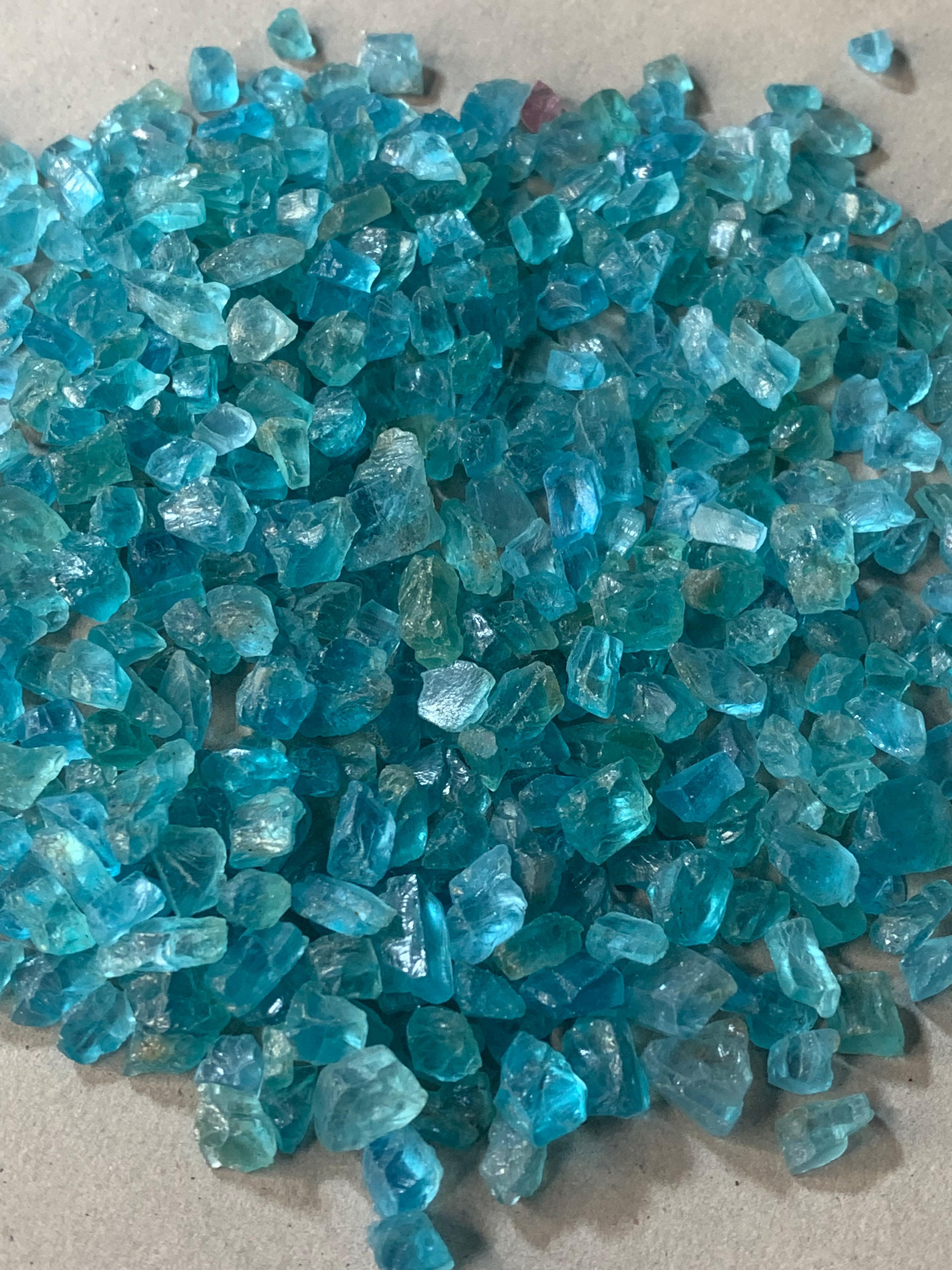 Buy This Whole Sale Deal Of Blue Apatite To Add In Yours Collections.