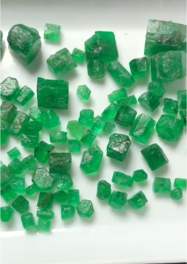 You Also May Like These Rough Emeralds.