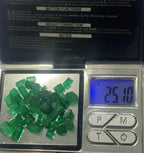 Check Out The Weight Of This Rough Emerald 