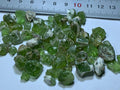 raw peridot stone