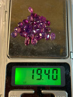 19.40 Carat Natural Purple Kashmir Sapphires Loose Gems