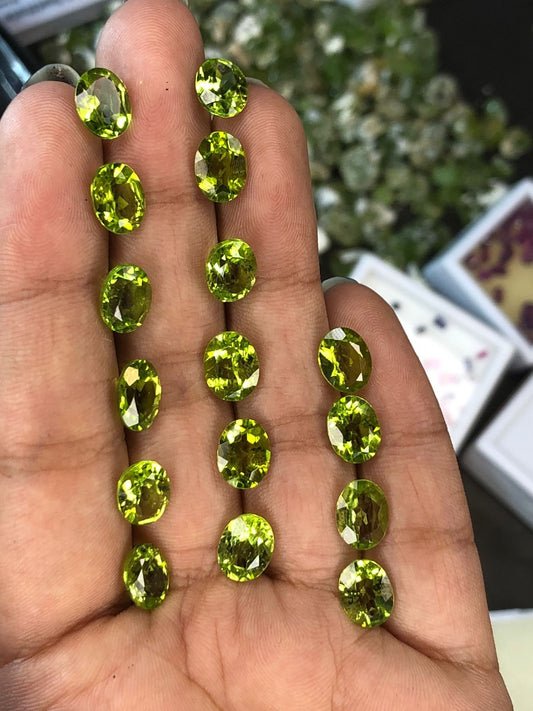 31 Carats Loose Peridot | Faceted Stones