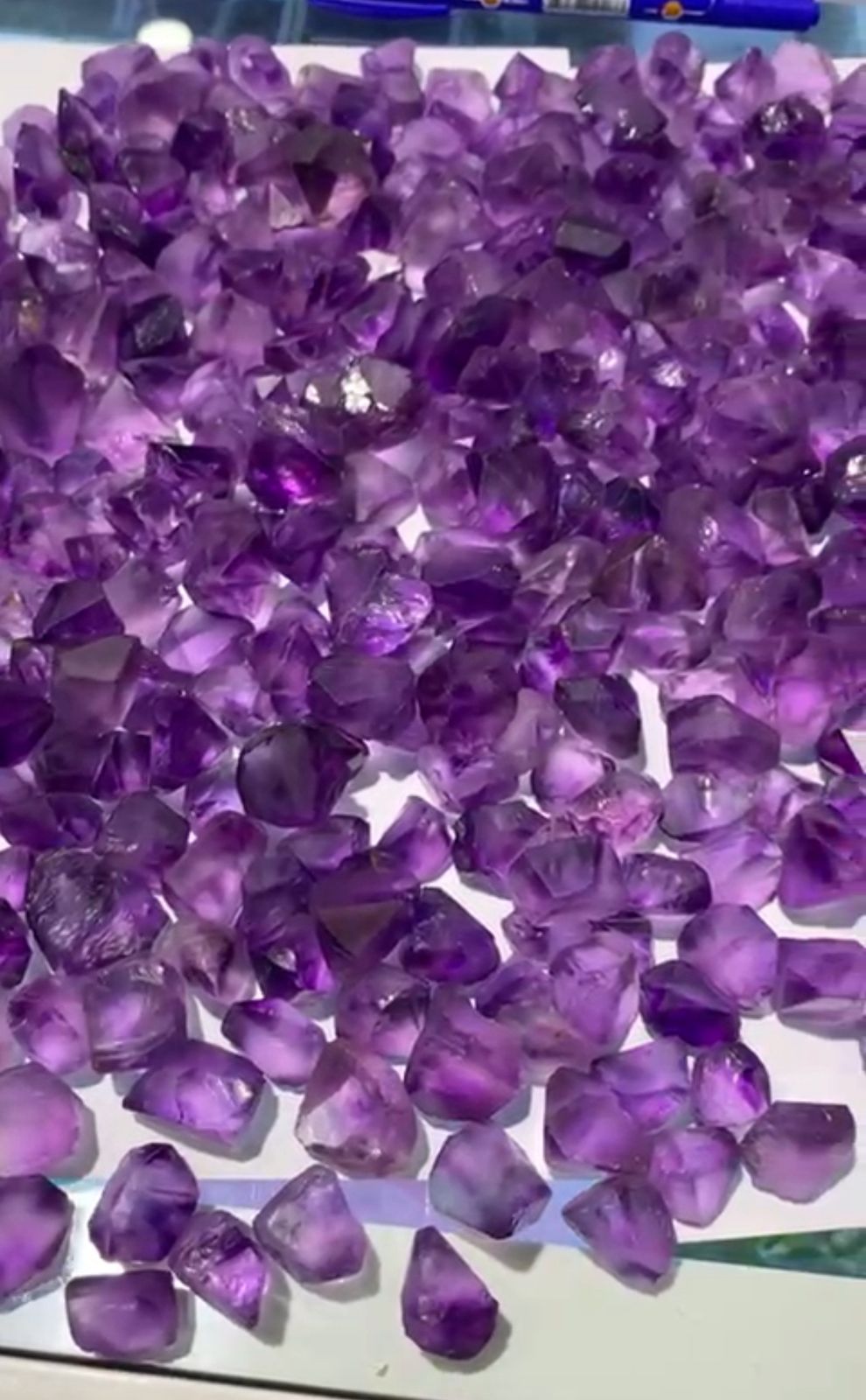 500 Gram Amethyst Facet Grade