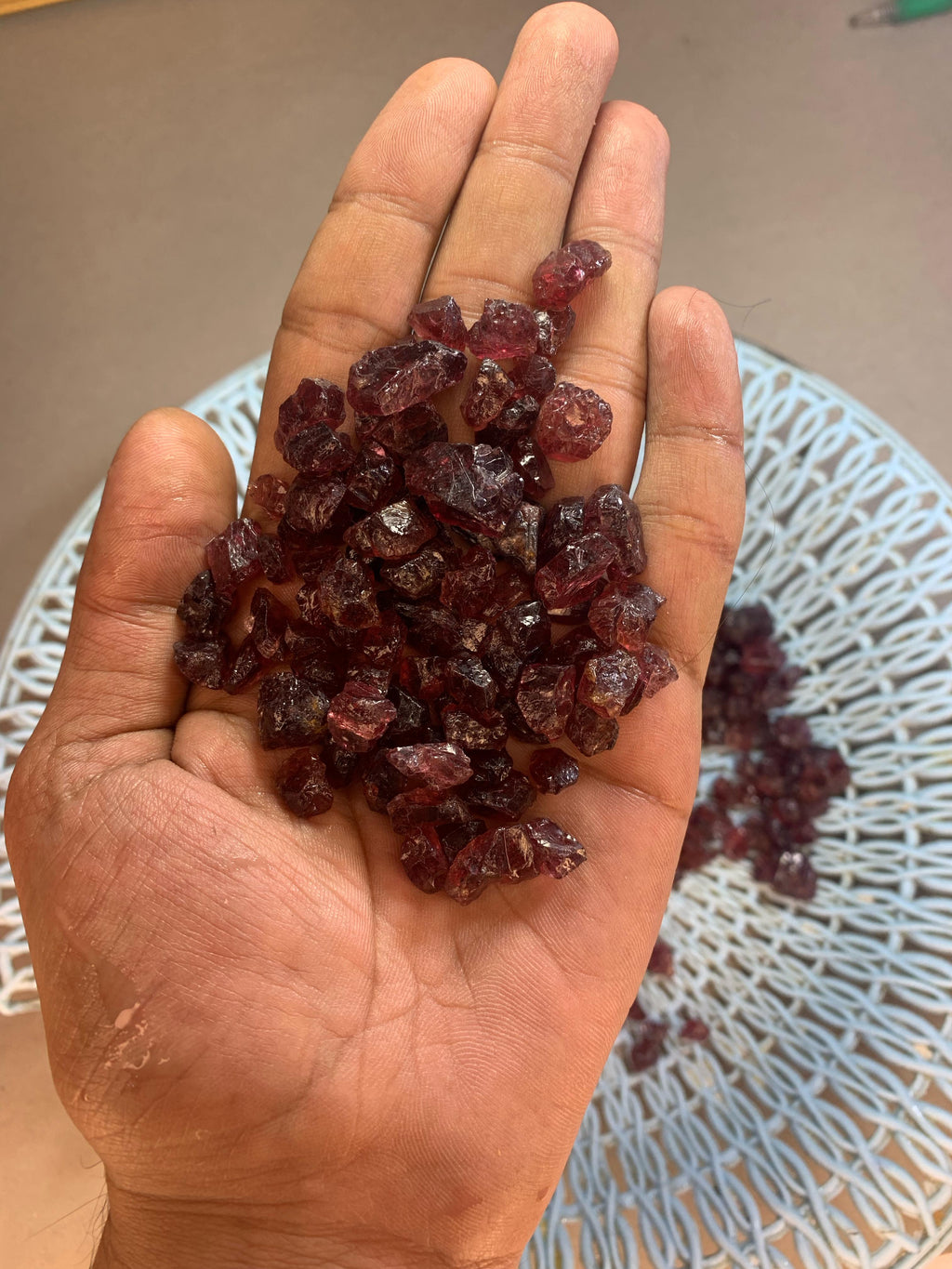 Faceting Grade Garnet