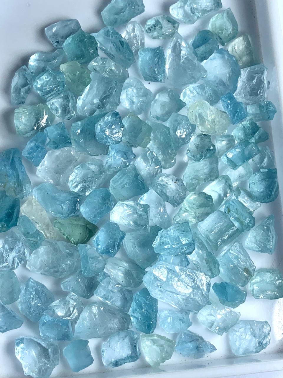 faceting aquamarine