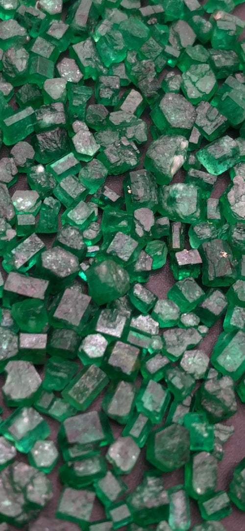 raw facet grade emerald