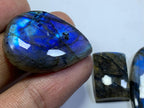 labradorite cabochon lot