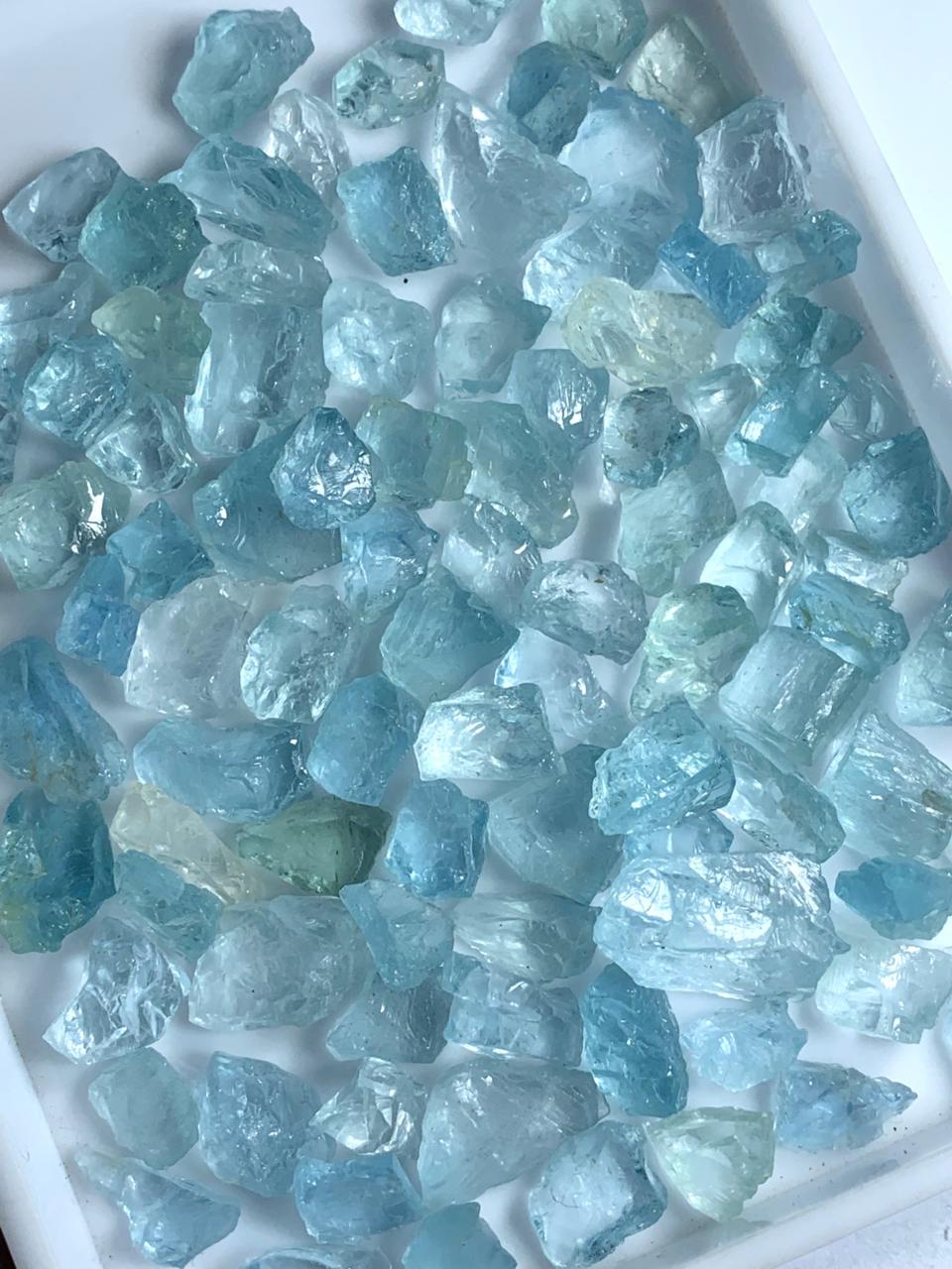 rough aquamarine
