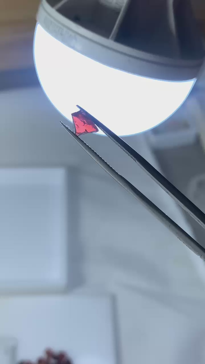 45 Grams Facet Rough Red Garnet For Cutting