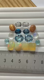 Natural gemstone pairs