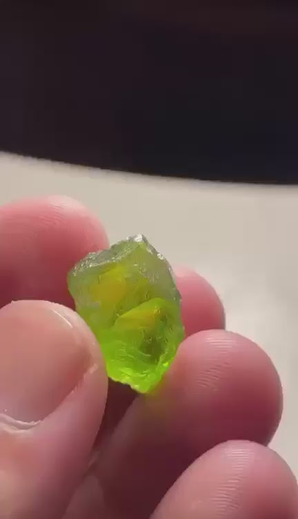 Check Out The Video Of This Facet Grade Rough Crystal