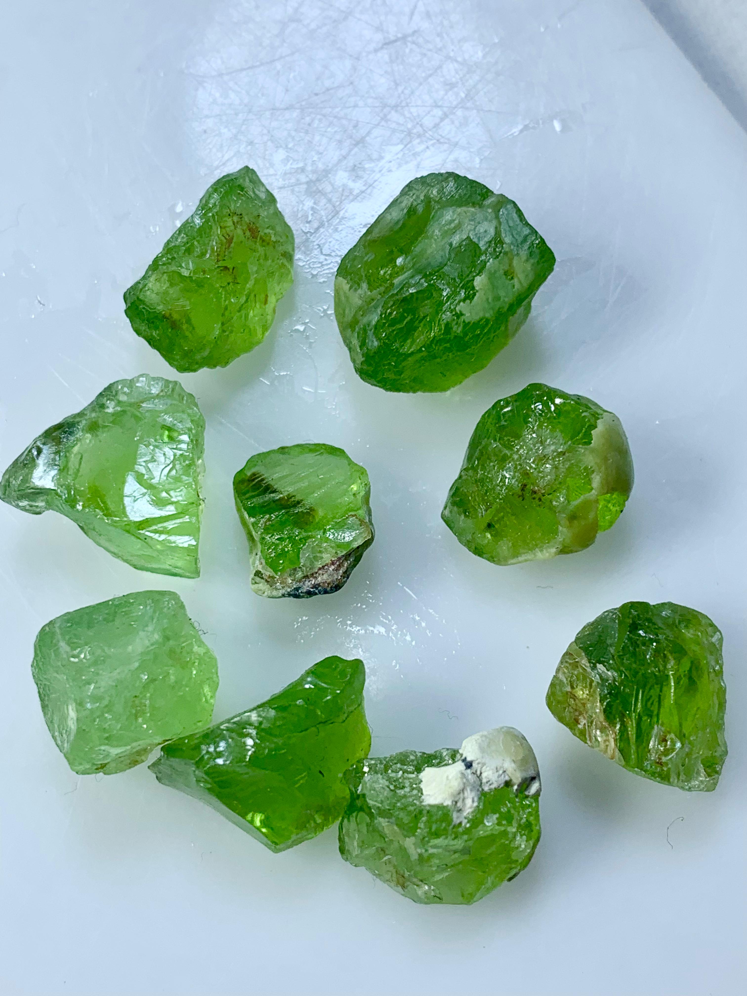 facet grade peridot