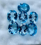 buy Swiss Blue Topaz cut stones